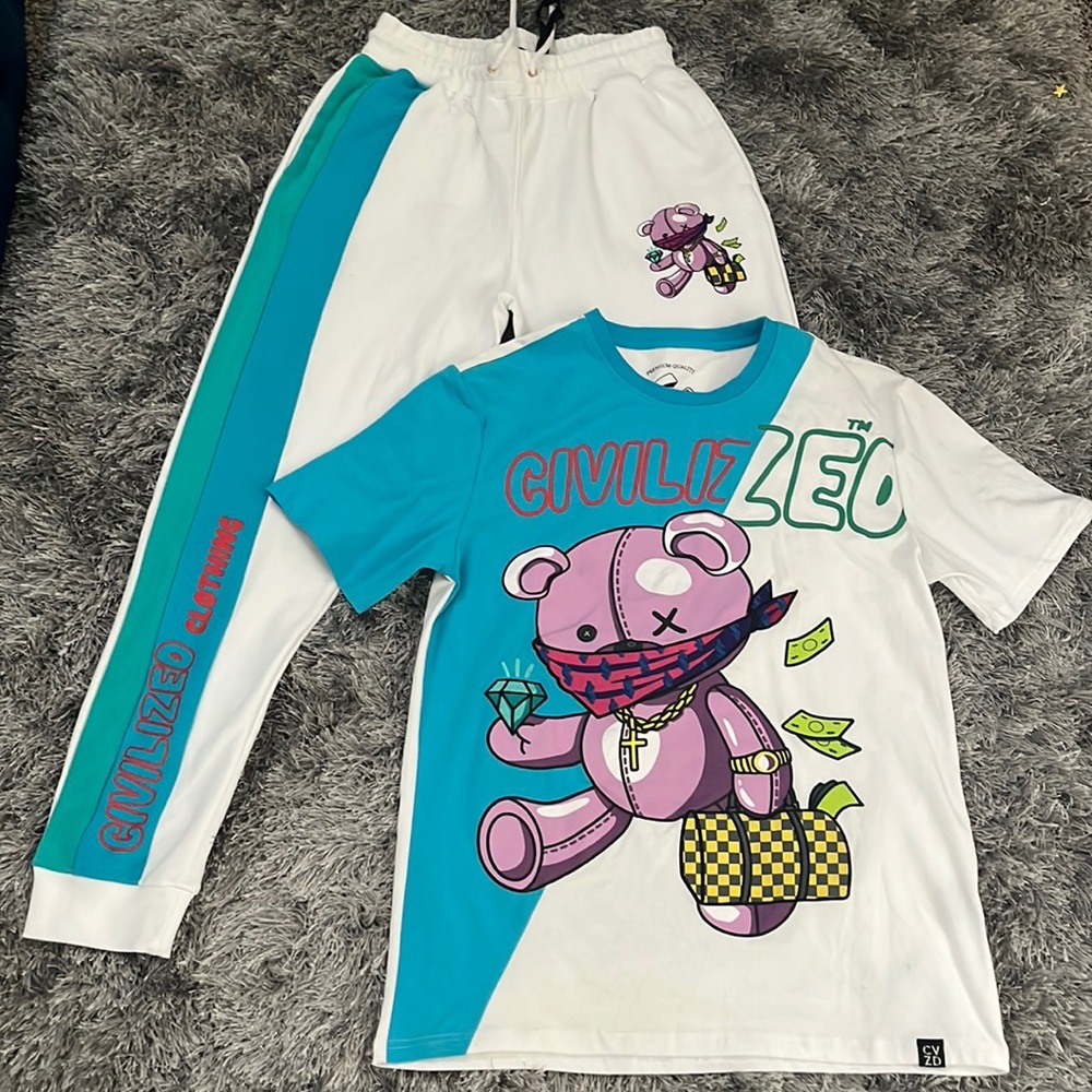 Brand New Civilized Clothing Sweatsuit Size XL